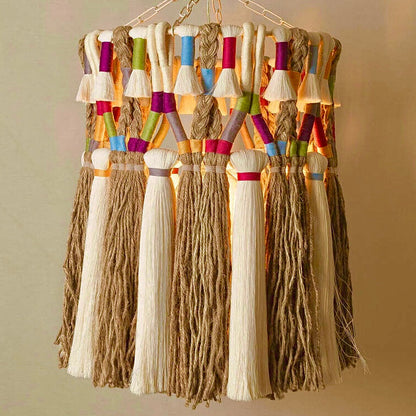 Mexican Handmade Tassel Pendant- CoLores CoLores Decor | Mexican Artisan Decor