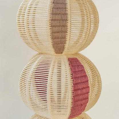 Mexican Handmade Nylon Pendant- Axoqui CoLores Decor | Mexican Artisan Decor