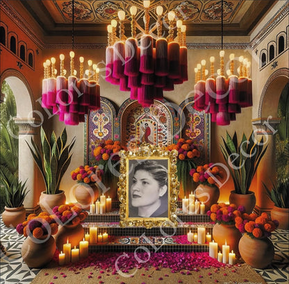 "Dia de Muertos" Digital Renderings Total of 3 + 1 BONUS: Altar 2025 CoLores Decor | Mexican Artisan Decor