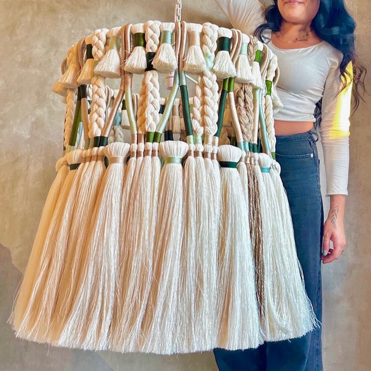 Mexican Handmade Tassel Pendant- CoLores CoLores Decor | Mexican Artisan Decor
