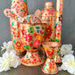 Mexican Handmade Copper 24 oz. Cobbler Shaker- LYYE Flowers CoLores Decor | Mexican Artisan Decor