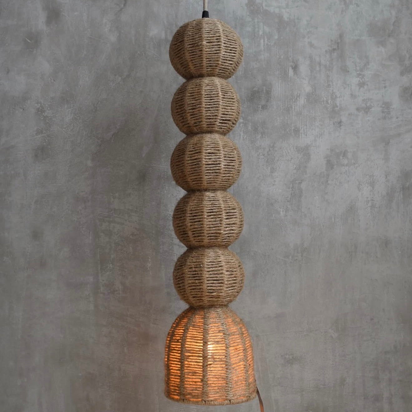 Mexican Handmade Nylon Pendant- Axoqui CoLores Decor | Mexican Artisan Decor