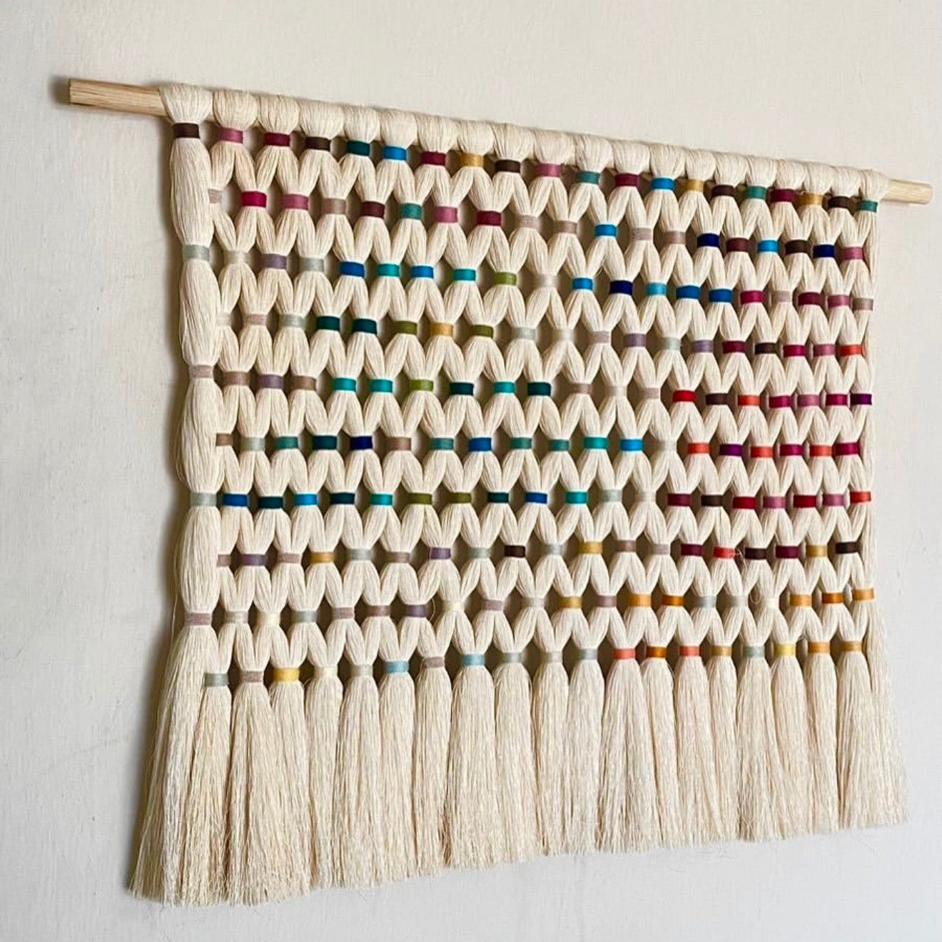 Mexican Handmade Hilaza Wall Decor- Family CoLors CoLores Decor | Mexican Artisan Decor