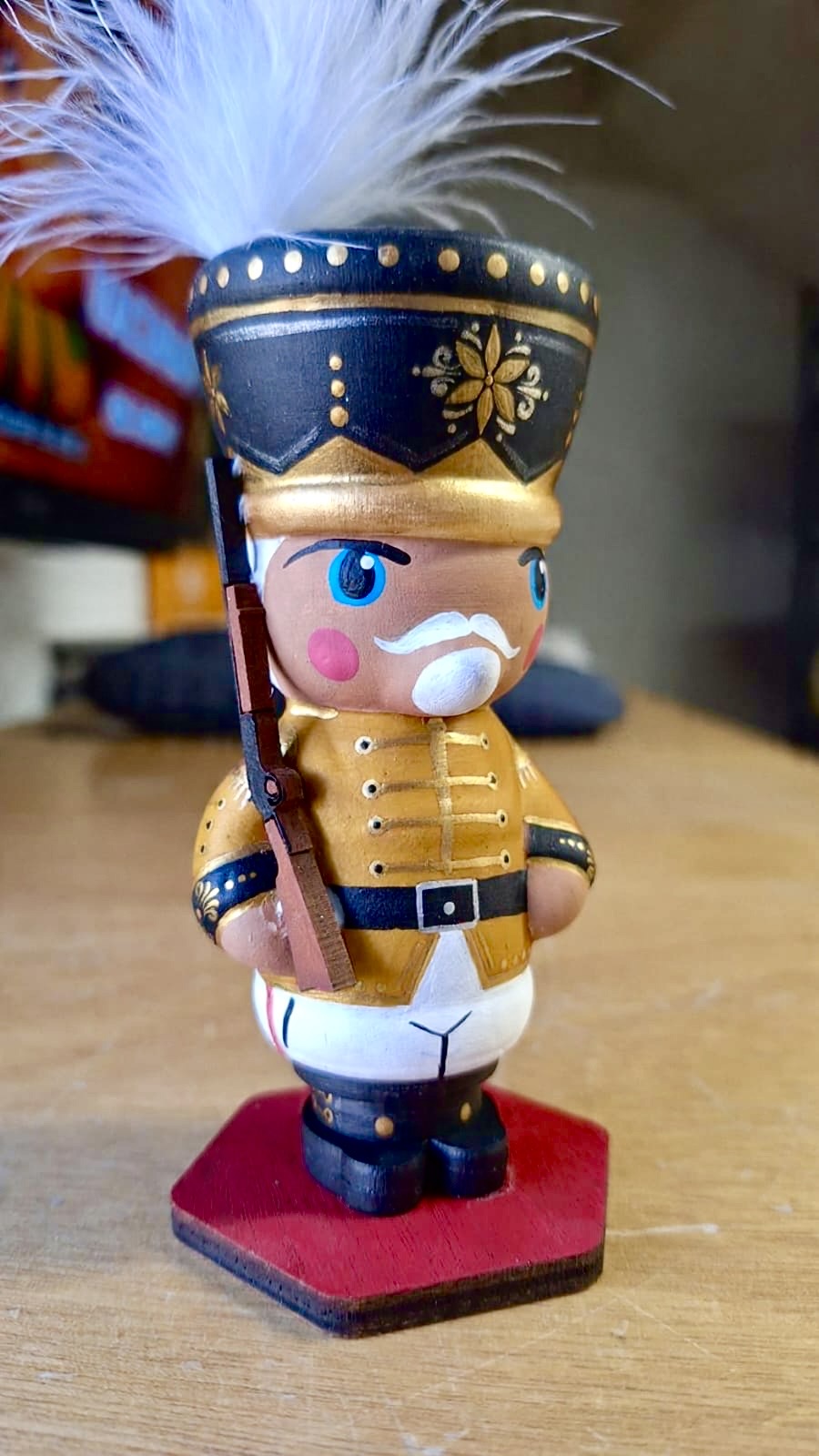 Mexican Handmade Clay Nutcracker Figurines- Nutcracker CoLores Decor | Mexican Artisan Decor