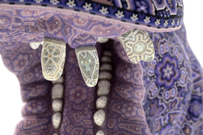 Huichol Bead Wall Decor Sculptures- Hippopotamus CoLores Decor | Mexican Artisan Decor