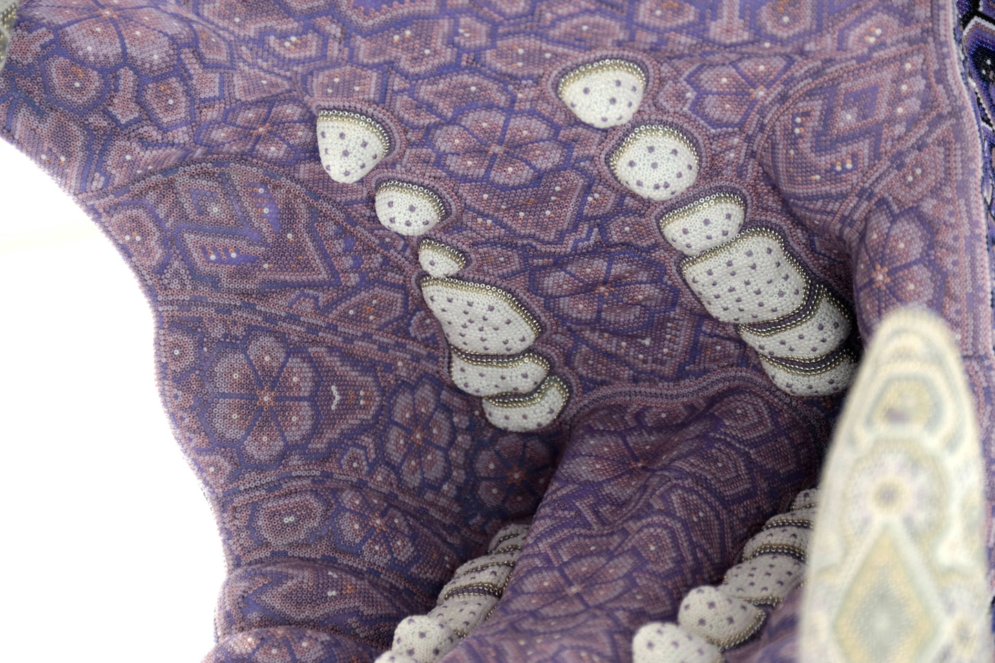 Huichol Bead Wall Decor Sculptures- Hippopotamus CoLores Decor | Mexican Artisan Decor