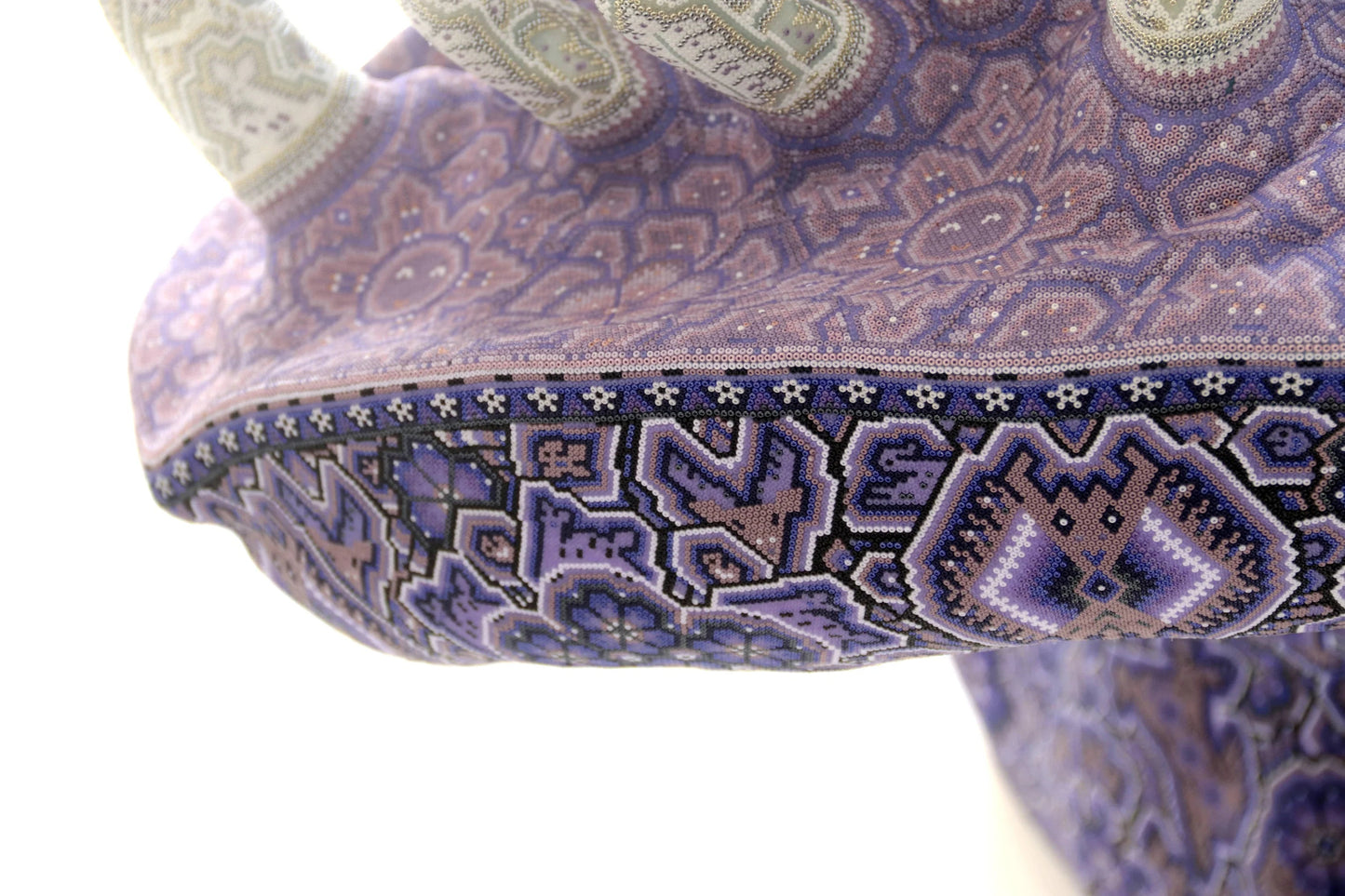 Huichol Bead Wall Decor Sculptures- Hippopotamus CoLores Decor | Mexican Artisan Decor