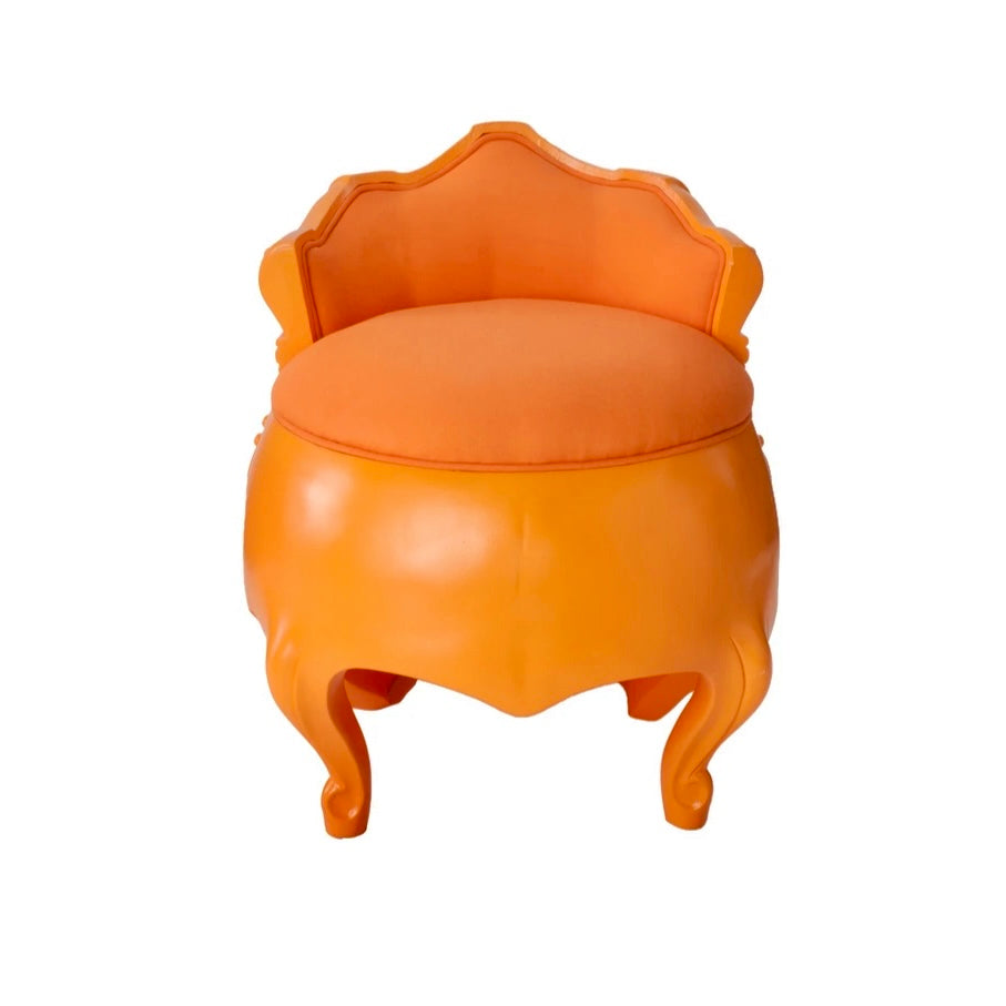 Mexican Modern Outdoor Waterproof Polymer Patio Chair- Calavera Skull CoLores Decor