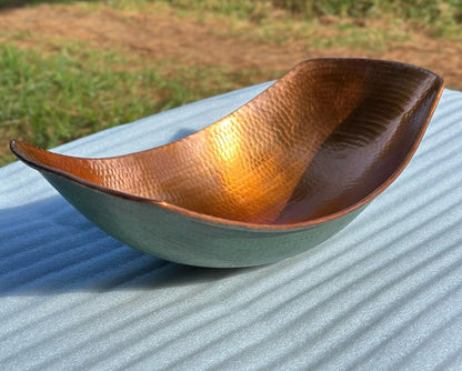 Mexican Hand Hammered Copper Sink- La Aurora CoLores Decor | Mexican Artisan Decor