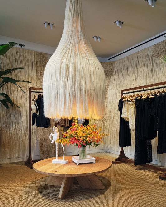 Mexican Handmade Henequen Pendant- Sirangua CoLores Decor | Mexican Artisan Decor