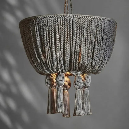 Mexican Chandelier Braided Tassel-  Eli 2.0