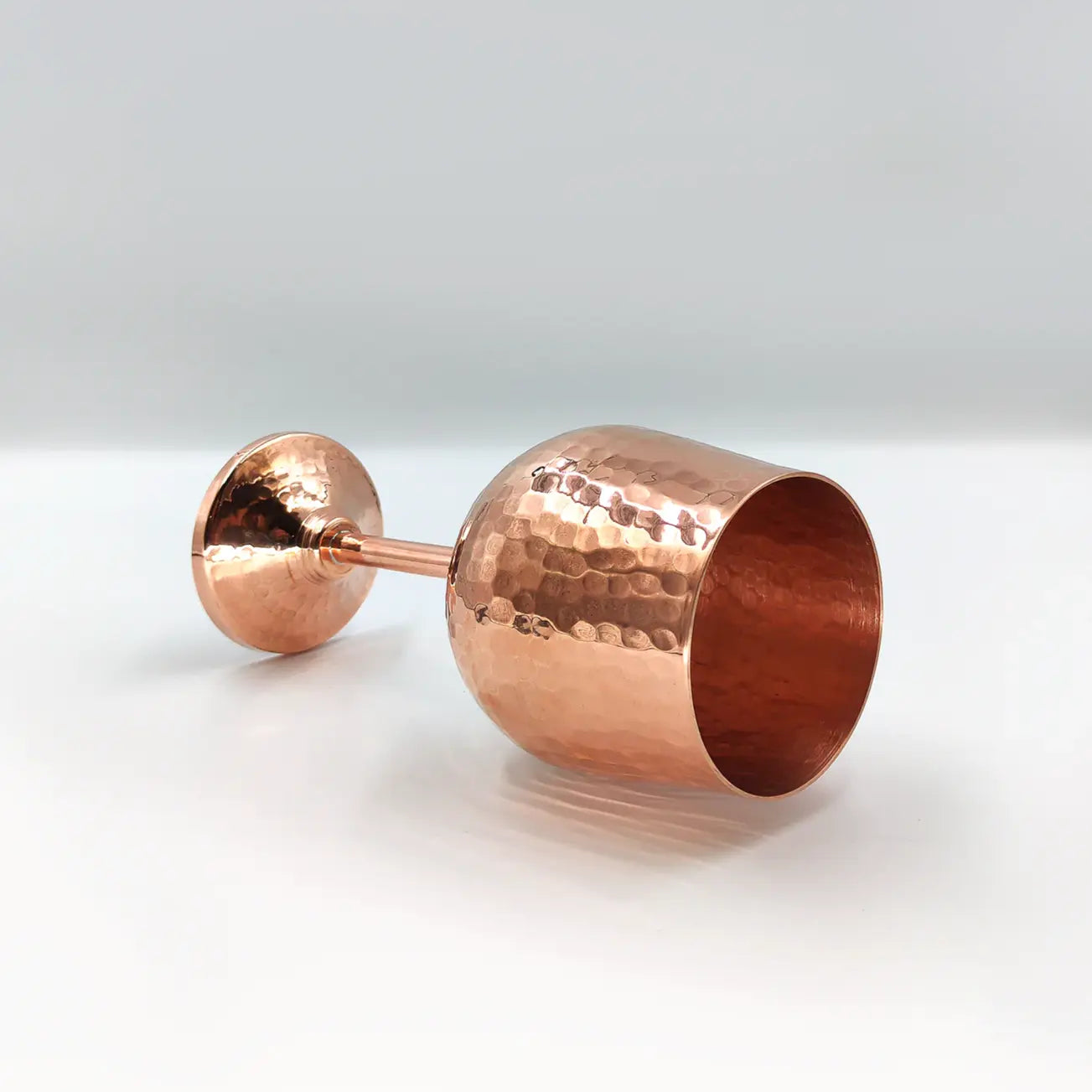 Mexican Copper 15 oz. (Set of 4) Wine Glass CoLores Decor