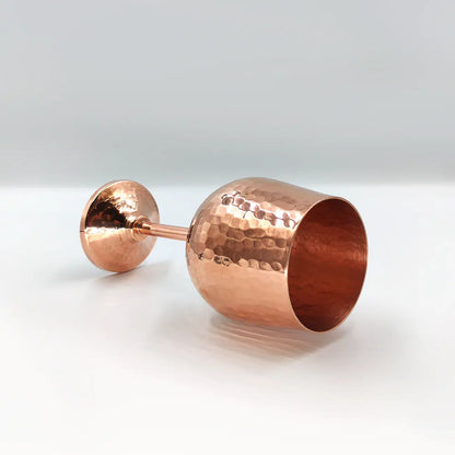 Mexican Copper 15 oz. (Set of 4) Wine Glass CoLores Decor