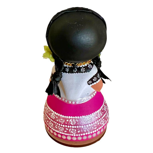 Mexican Handmade Clay Folklore Figurines- Campeche CoLores Decor l Mexican Artisan Decor