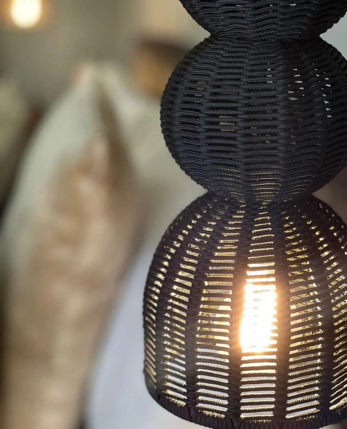 Mexican Handmade Nylon Pendant- Axoqui CoLores Decor | Mexican Artisan Decor