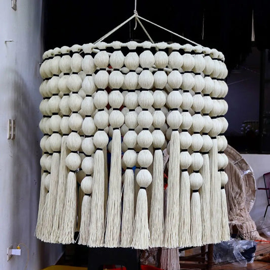Mexican Handmade Tassel Chandelier- CoLores CoLores Decor | Mexican Artisan Decor