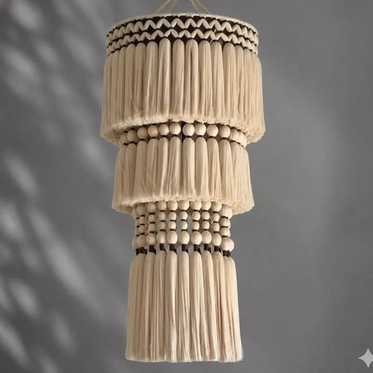 Mexican Handmade Tassel Chandelier- Ocelote 2.0