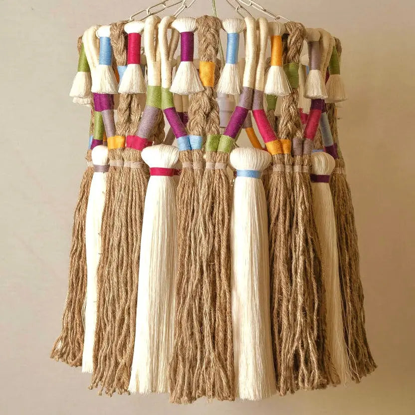 Mexican Handmade Tassel Pendant- CoLores CoLores Decor | Mexican Artisan Decor