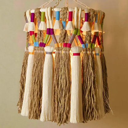 Mexican Handmade Tassel Pendant- CoLores CoLores Decor | Mexican Artisan Decor