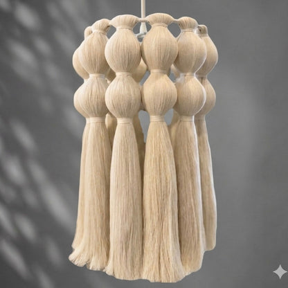Mexican Handmade Tassel Pendant- Ixchel 2.0 CoLores Decor | Mexican Artisan Decor