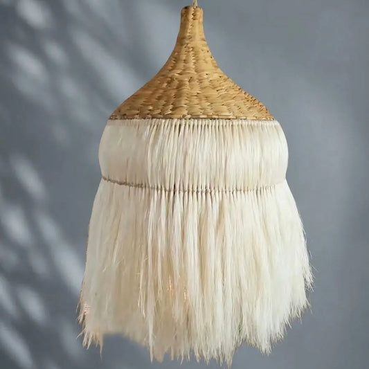 Mexican Handmade Tule Sea Weed Pendant- Zihua