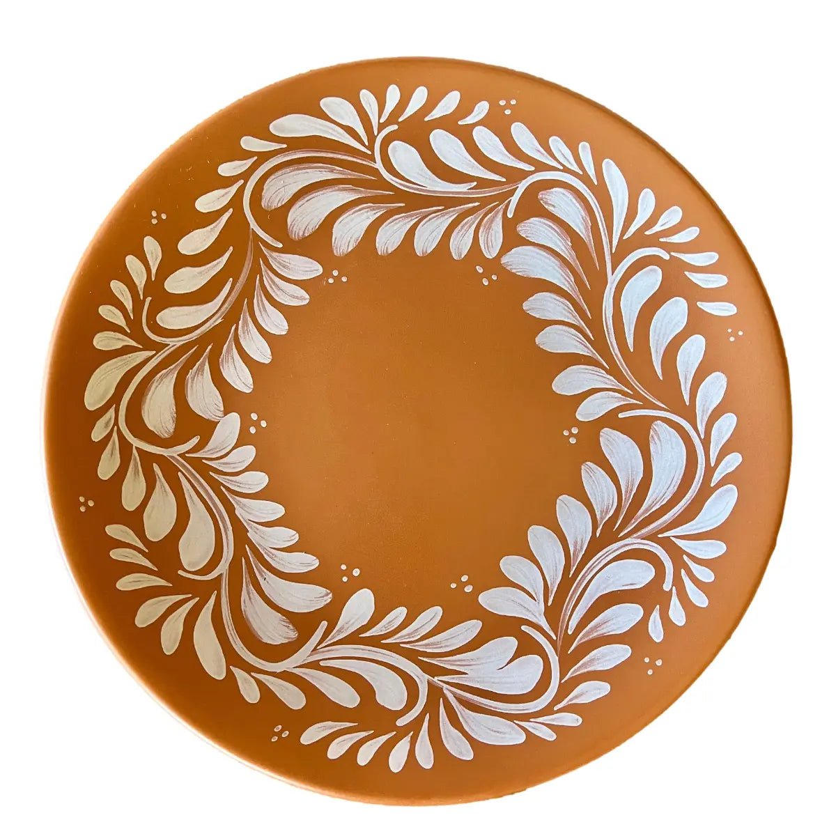 Mexican Porcelain Puebla Dinnerware Collection- Dinner Plate 10.6" CoLores Decor l Mexican Artisan Decor