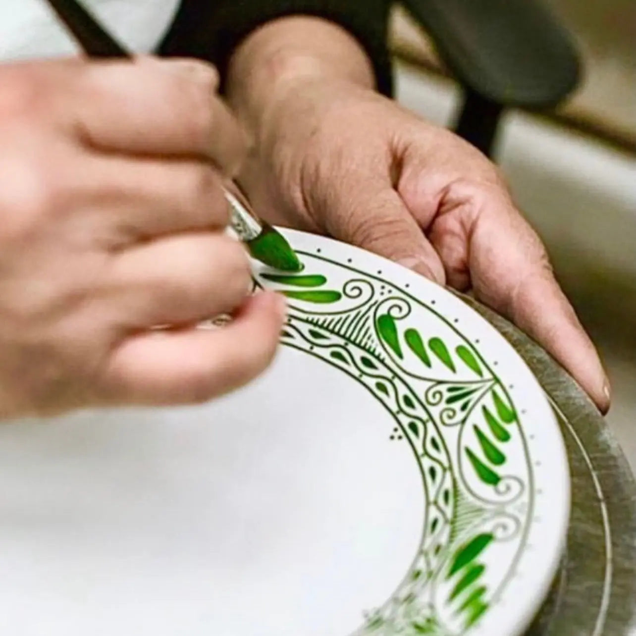 Mexican Porcelain Talavera Dinnerware Collection- Cappuccino Cup 4" 8oz CoLores Decor l Mexican Artisan Decor