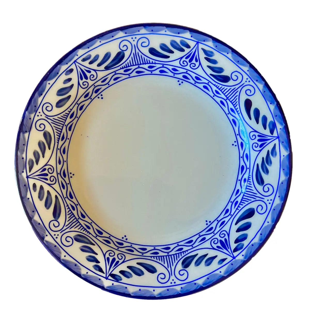 Mexican Porcelain Talavera Dinnerware Collection- Salad Plate 7.4" CoLores Decor l Mexican Artisan Decor