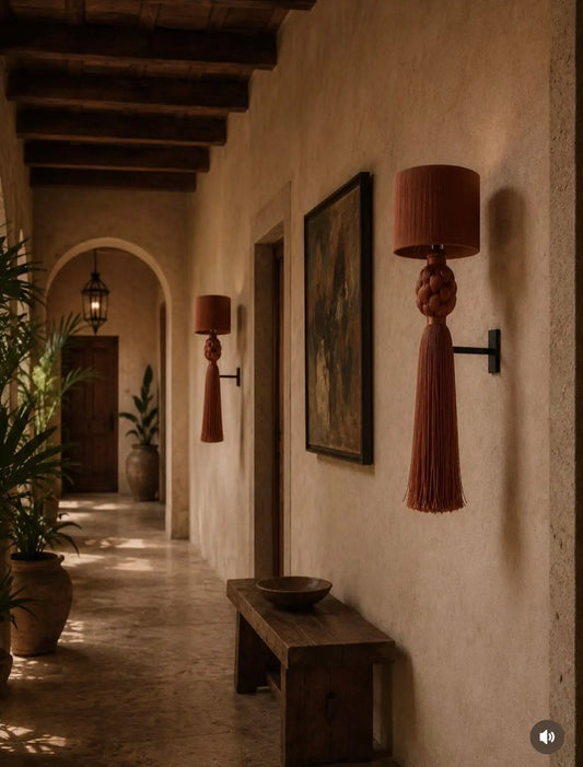 Mexican Wall Lamp 20"- Knot Xux