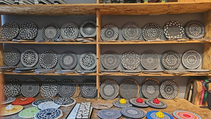 Mexican Handmade Parota Wood Tortilla Warmer - Olinala Colores Decor l Mexican Artisan Decor