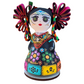Mexican Handmade Clay Folklore Figurines- La Catrina Papel Picado MeXican Artisan Fashion & Design