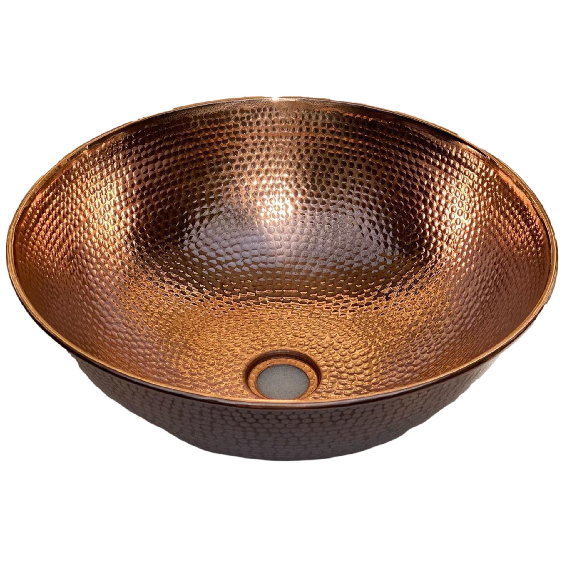 Mexican Hand Hammered Copper Sink- Santa Clara CoLores Decor | Mexican Artisan Decor