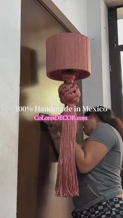 Mexican Wall Lamp 3 Feet 7 Inches Height- Knot Xux
