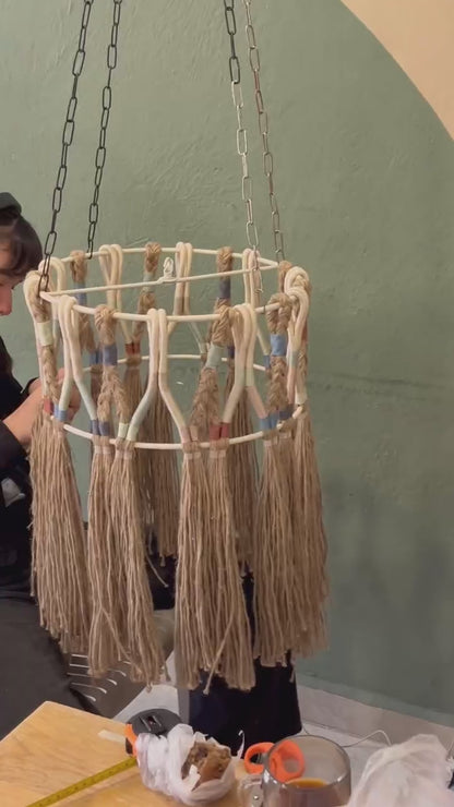 Mexican Handmade Tassel Pendant- CoLores