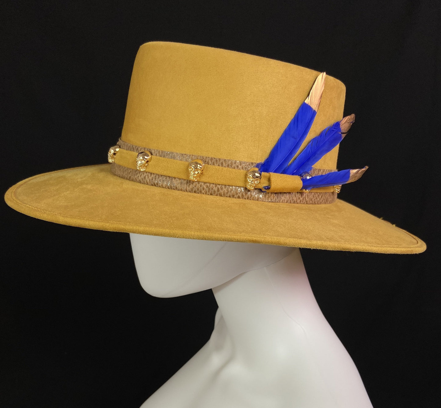 3 Plumas Custom Boater Hat