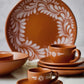 Mexican Porcelain 20-Piece Puebla Dinnerware Set MeXican Artisan Fashion & Design