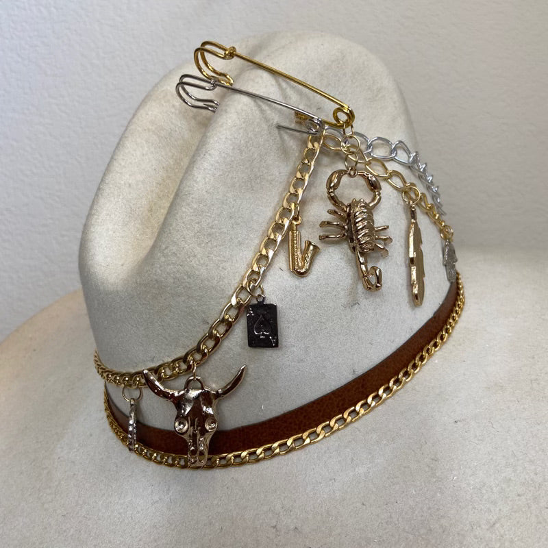 Mexico Mexican Cowboy boots hat Map Charm Bracelet necklace Jewelry gift