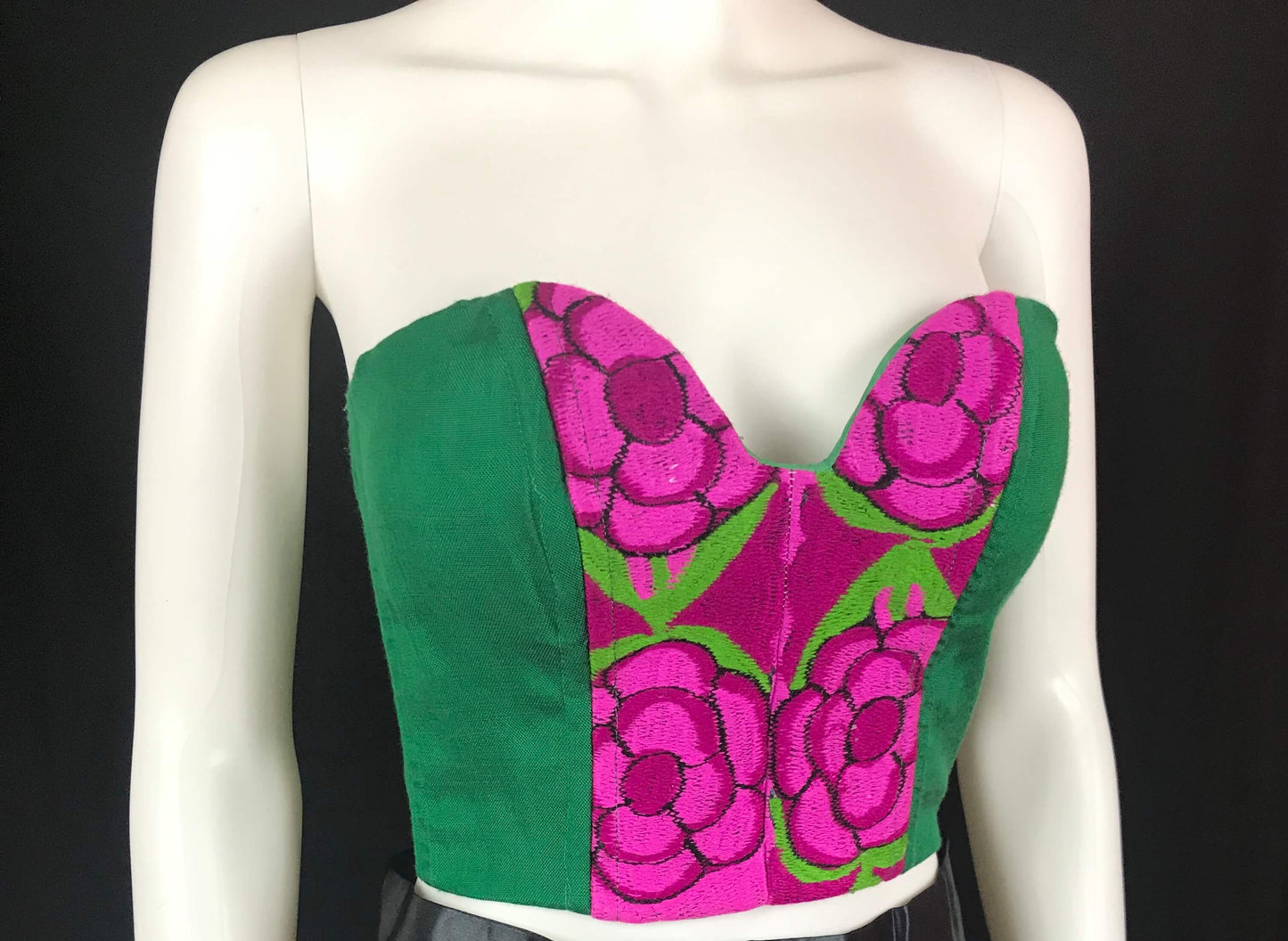 Mexican Fashion Design Oaxaca Embroidered Corset Colores Decor