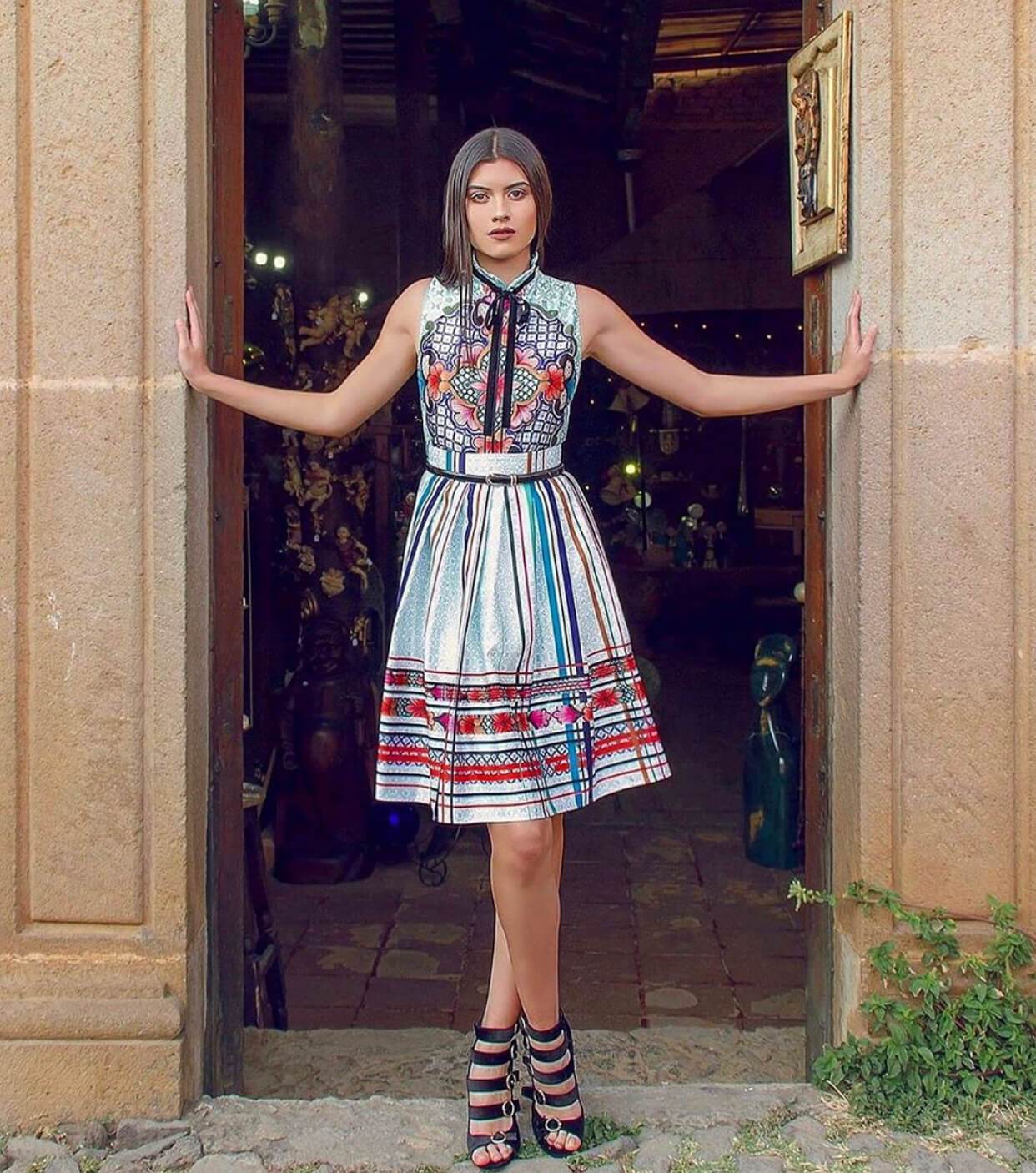 Mexican Fashion Designer Talavera Flores Set Colores Decor