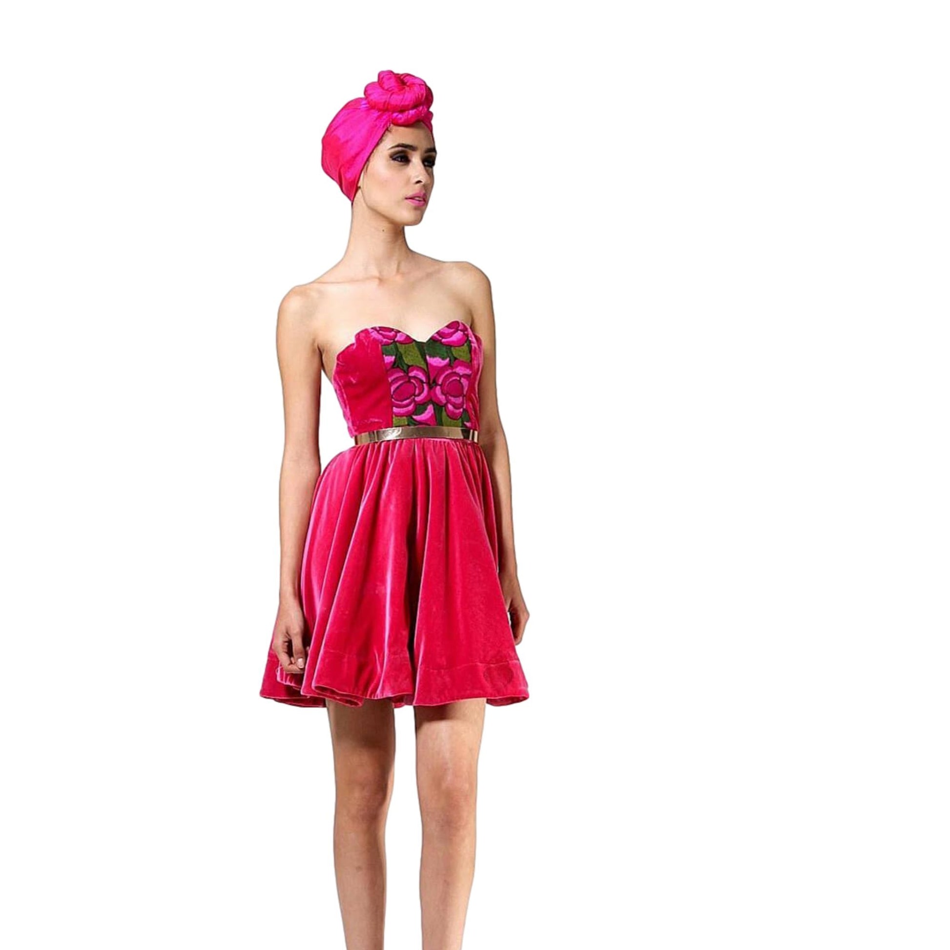 Mexican Fashion Embroidered Off-the-Sholder Dress - Nayibi Mexico Oaxaca Velvet Dress - S / Royal Purple Mexican Fashion Embroidered Off-the-Sholder Dress - Nayibi Mexico Oaxaca Velvet Dress - S / Royal Purple