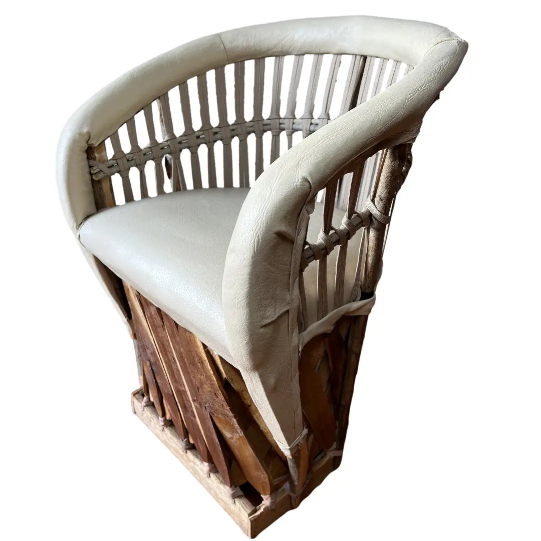 Mexican Handmade Cushioned Equipal Chairs- Acapulco MeXican Artisan Fashion & Design