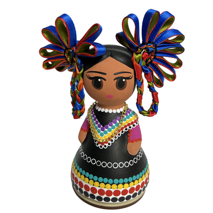 Mexican Handmade Clay Folklore Figurines- Jarabe Tapatio MeXican Artisan Fashion & Design