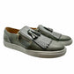 Mexican Handmade Men's Premium Leather Loafer Sneaker- Lig Grey Colores Decor
