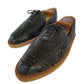 Black Mexican Men Huaraches- Premium Leather Lace-Up Shoes Colores Decor